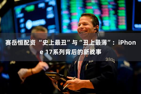 赛岳恒配资 “史上最丑”与“丑上最薄”：iPhone 17系列背后的新战事